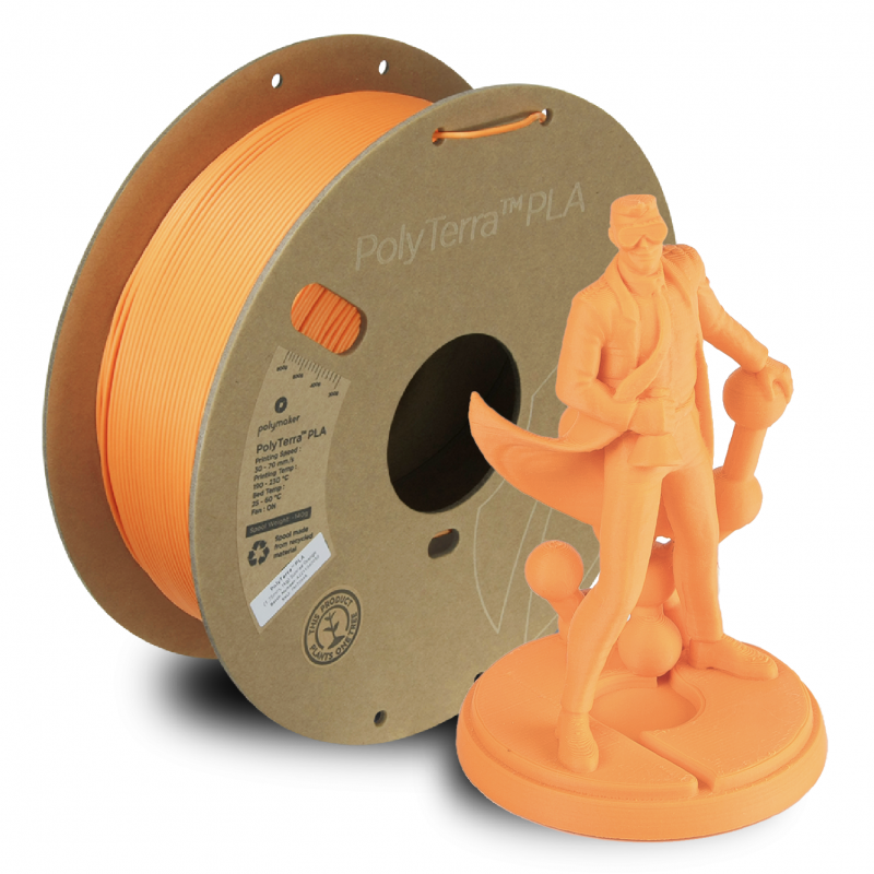 PolyTerra PLA Sunrise Orange (1,75mm, 1Kg)