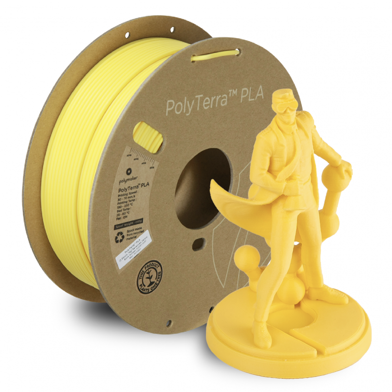 PolyTerra PLA Savannah Yellow (1,75mm, 1Kg)