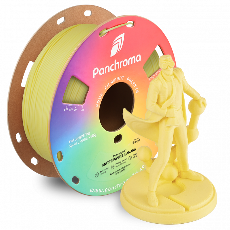 Panchroma Pastel PLA Banana (1,75mm, 1Kg)