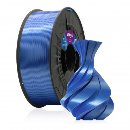 PLA Silk Winkle 1.75 mm Azul Acero 1 kg
