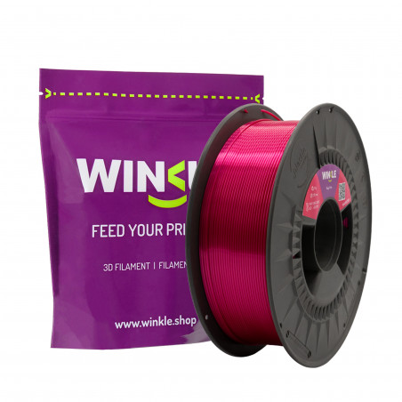 PLA Silk Winkle 1.75 mm Rosa Rubi 1 kg