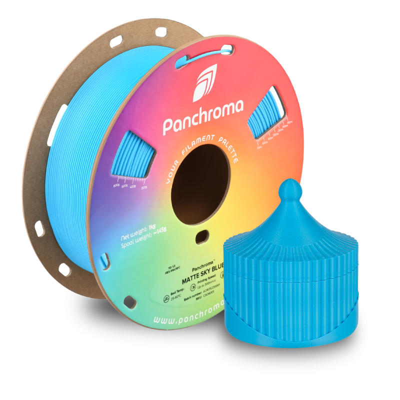 Panchroma PLA Matte Sky Blue (1,75mm, 1Kg)