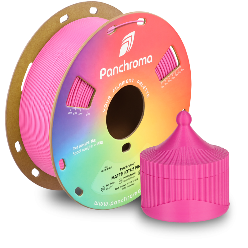 Panchroma PLA Matte Lotus Pink (1,75mm, 1Kg)
